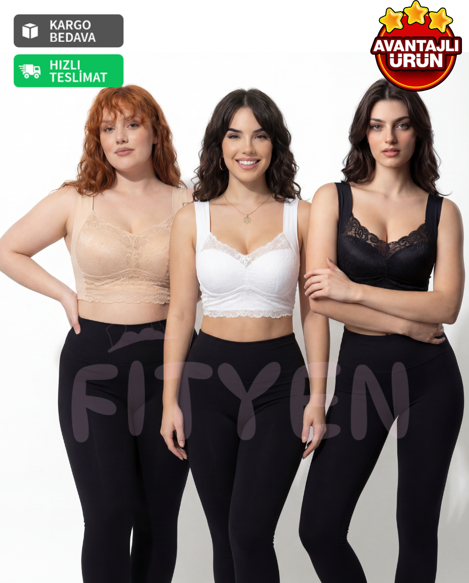 Fityen Rahat ve Destekleyici Push-Up Sütyen